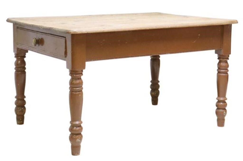 ENGLISH VICTORIAN PINE KITCHEN WORK