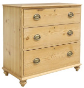 ENGLISH VICTORIAN PINE THREE-D
