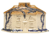 ENGLISH VICTORIAN SLIPWARE POT
