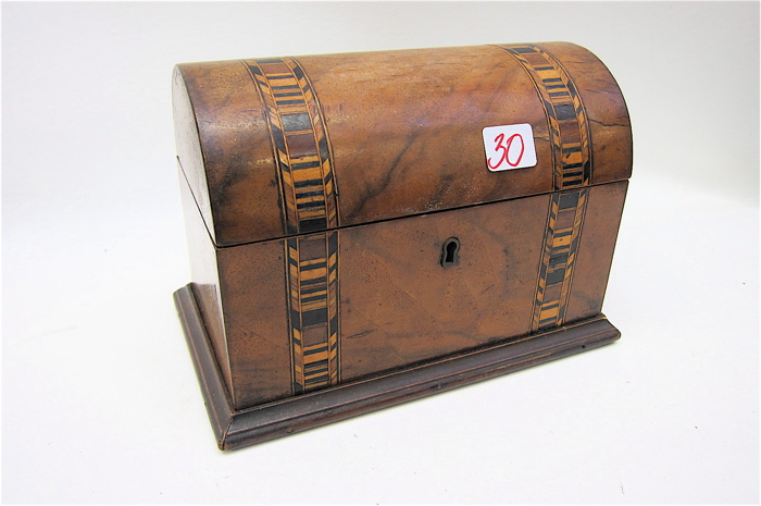 ENGLISH VICTORIAN TEA CADDY