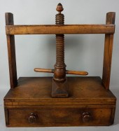 ENGLISH WALNUT AND OAK BOOK PR