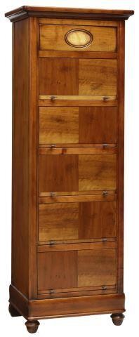ENGLISH WALNUT CABINET W/