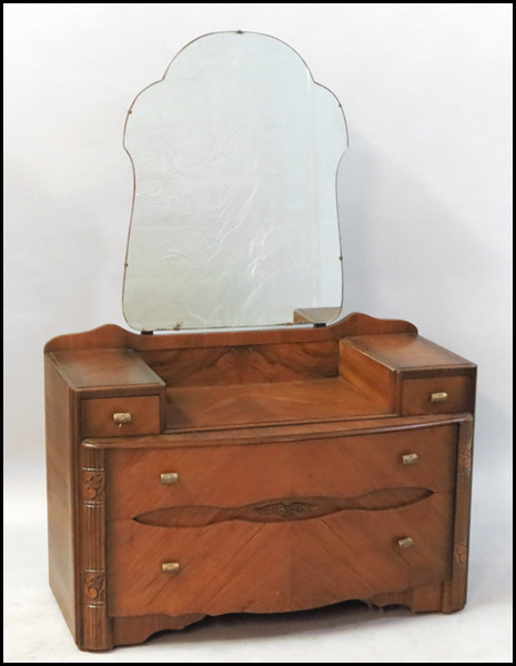ENGLISH WALNUT DRESSING TABLE.