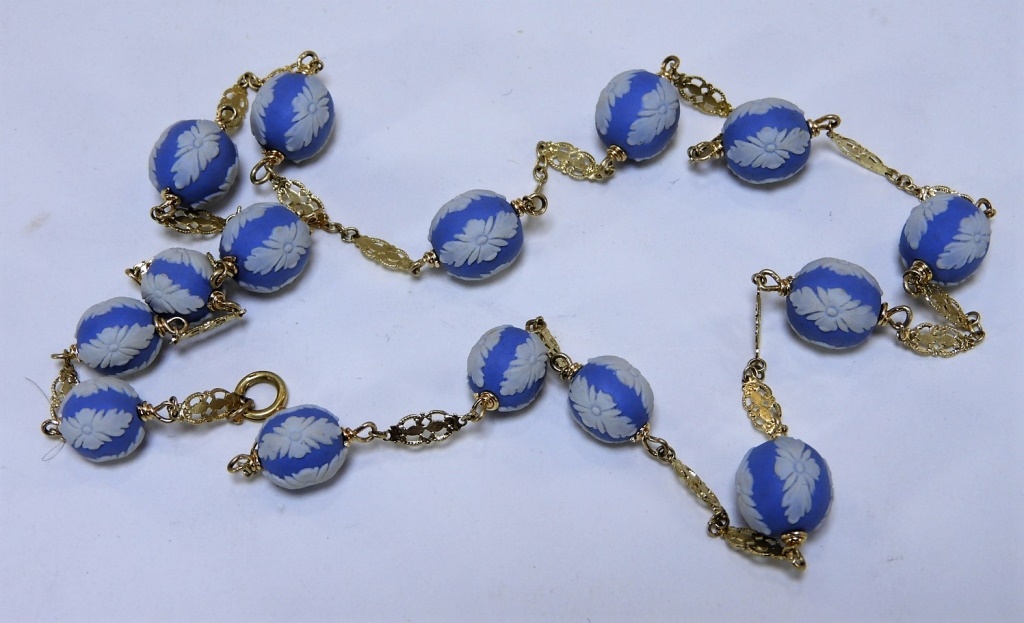 ENGLISH WEDGWOOD JASPERWARE 14K