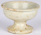 ENGLISH WHITE DELFTWARE SALT,