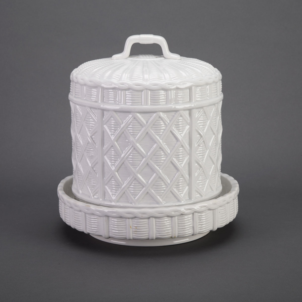 English White Glazed Ironstone