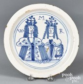 ENGLISH WILLIAM AND MARY DELFT