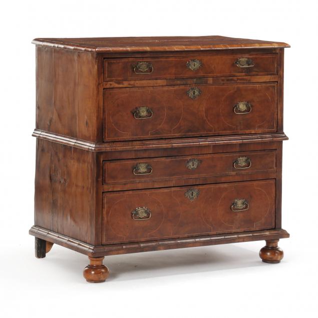 ENGLISH WILLIAM AND MARY INLAID