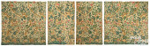 ENGLISH WOOL ON LINEN CREWELWO
