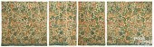 ENGLISH WOOL ON LINEN CREWELWO