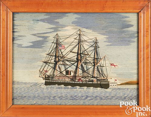 ENGLISH WOOLIE SHIP PORTRAIT,