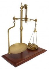ENGLISH W&T AVERY LTD. BRASS B