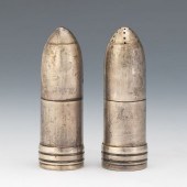 ENGLISH WWI PAIR OF STERLING S