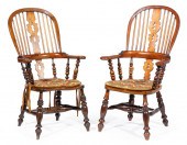 ENGLISH YEW WOOD HOOP-BACK WIN