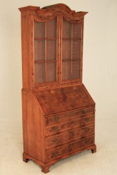 ENGLISH YEWWOOD SHAPED BONNET