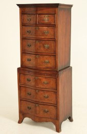 ENGLISH YOUTH'S FIGURAL WALNUT