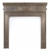ENGLISH ZINC-PLATED SANDCAST I