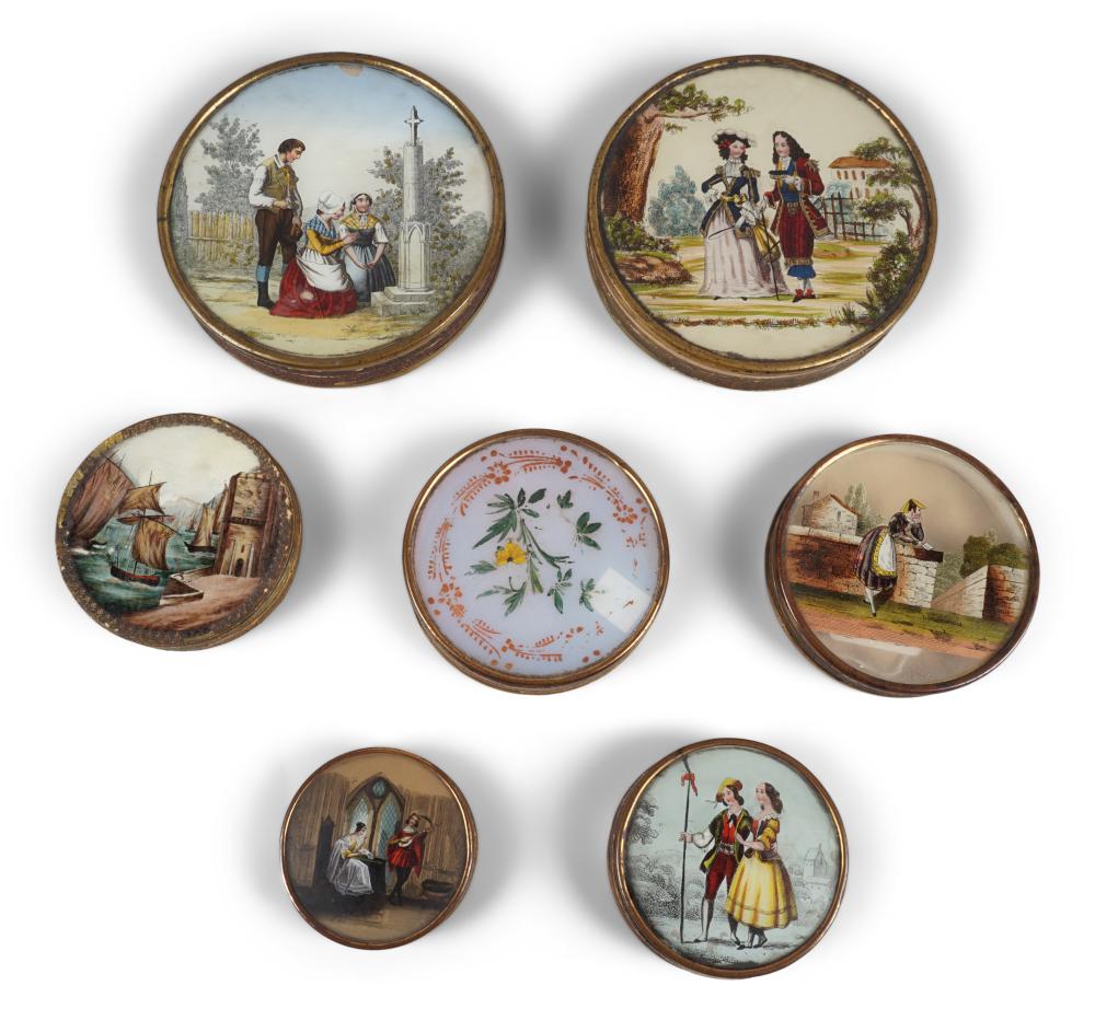 ENGLISH/CONTINENTAL PAINTED GLASS