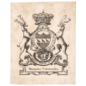 ENGRAVED BOOKPLATE OF BRITISH