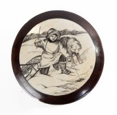 ENGRAVED ESKIMO SNUFFBOX Artis