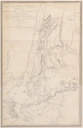 ENGRAVED MAP OF BATTLE OF LONG