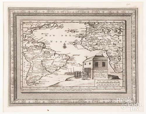 ENGRAVED MAP OF THE