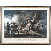 ENGRAVED PRINT TITLED, DEATH O