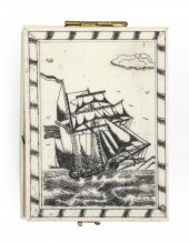 * ENGRAVED WHALEBONE POCKET CO