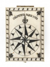 * ENGRAVED WHALEBONE POCKET CO