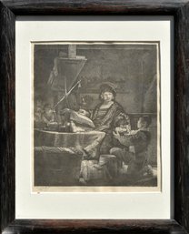 Engraving after Rembrandt, “The