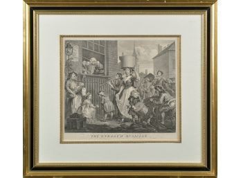Engraving by William Hogarth,