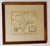 Engraving  Map of Devonshire
