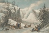 ENGRAVING OF CHUTE MONTMORENCY