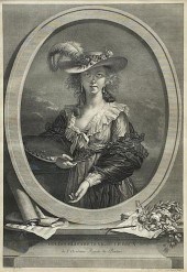 ENGRAVING OF ELIZABETH VIGEE-L