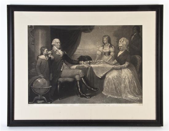 Engraving of George Washington