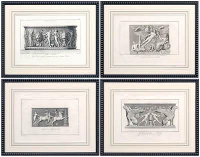 Engravings of antiquities, Mochetti