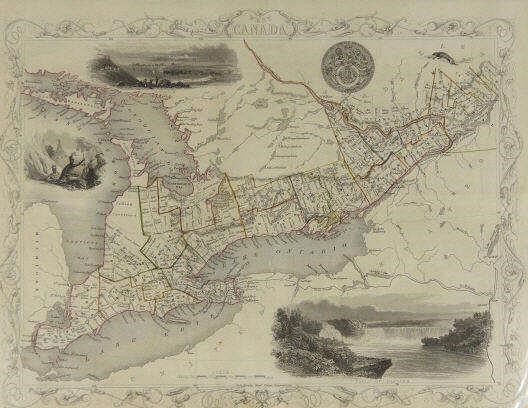 ENGRAVINGS, WEST CANADA & BYTOWN,
