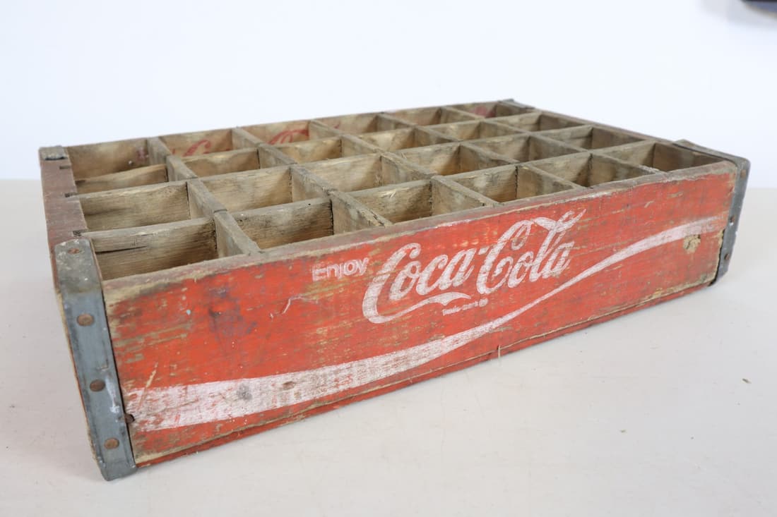 ENJOY COCA COLA WOOD BOTTLE