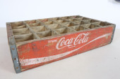 ENJOY COCA COLA WOOD BOTTLE CR