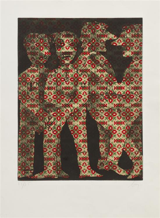 Enrico Baj (Italian 1924-2003)