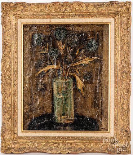ENRICO CAMPAGNOLA OIL ON CANVAS