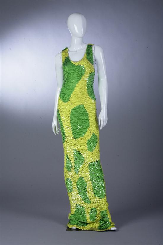 ENRICO COVERI NEON GREEN AND YELLOW