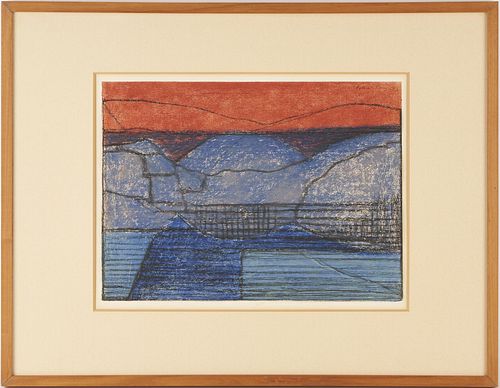 ENRICO DELLA TORRE EXHIBITED PASTEL