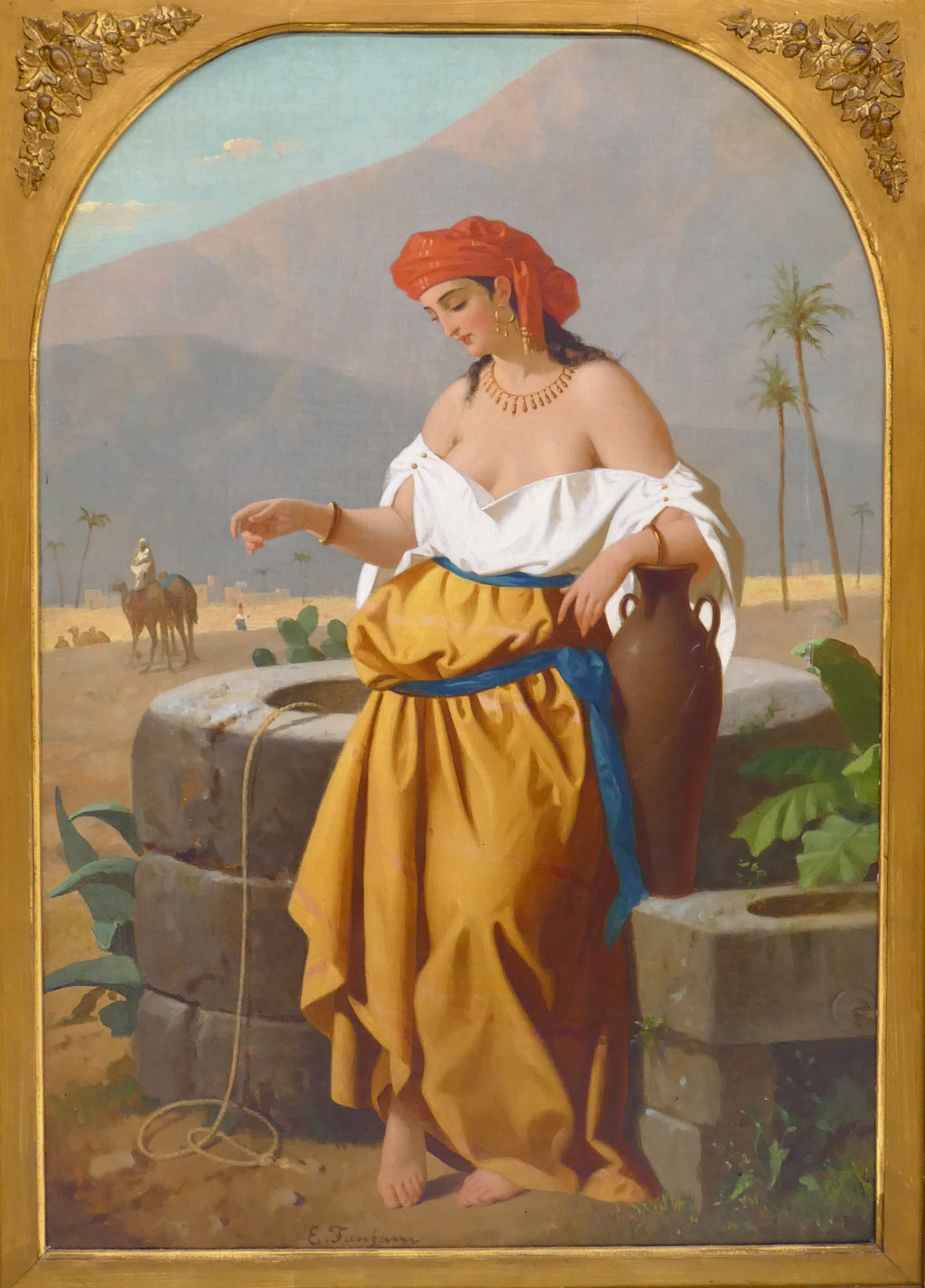 Enrico Fanfani (1824-1885 Italy)