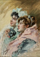 ENRICO GAMBA (ITALIAN 1831-188