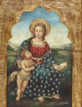ENRIQUE ORTIZ (B.1953) MADONNA