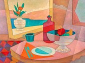 ENRIQUE SANCHEZ OIL ON CANVAS