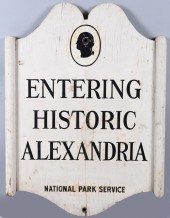 ENTERING HISTORIC ALEXANDRIA,