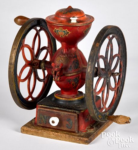 ENTERPRISE PAINTED CAST IRON NO 3