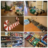 ENTIRE ROOM OF CHRISTMAS DÉCOR